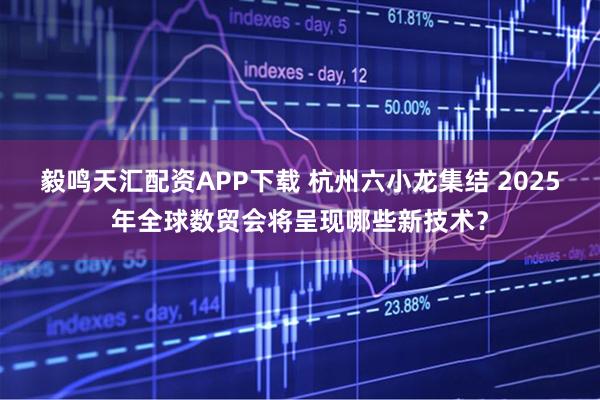 毅鸣天汇配资APP下载 杭州六小龙集结 2025年全球数贸会将呈现哪些新技术？